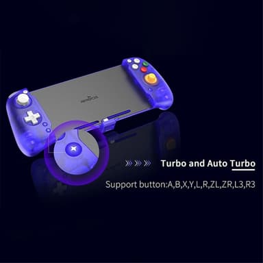 Yhteensopiva Nintendo Switch / Switch OLED Game Controller Gamepad Turbo -peliohjaimen kanssa