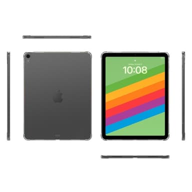 iPad Air 13 (2024) Kirkas Tablettikotelo Neljä Kulmaa Pudotussuoja TPU Takakuori