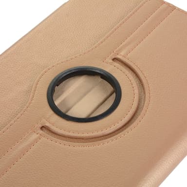 Apple iPad 10.2 2021/2020/2019 Litchi Texture -teline - Kulta
