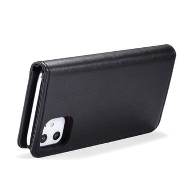 DG.MING iPhone 11 tyylikäs lompakkokotelo - musta