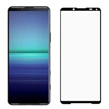 Koko näytön täysi liima karkaistu lasi Sony Xperia 5 II