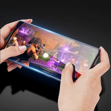 DUX DUCIS Motorola Moto G04 4G:lle täysin peittävälle karkaistulle lasille