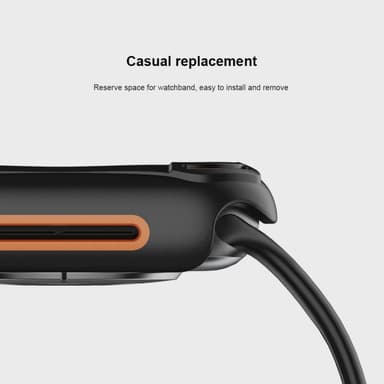 NILLKIN Apple Watch Series 4/5/6/SE 44 mm Täysi peittosuoja