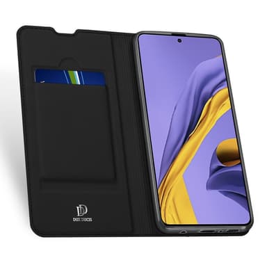 Samsung Galaxy A51 DUX DUCIS Skin Pro Series Teline Käännettävä Suojakotelo - Musta