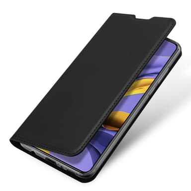 Samsung Galaxy A51 DUX DUCIS Skin Pro Series Teline Käännettävä Suojakotelo - Musta