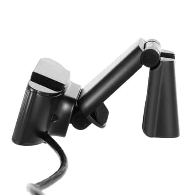 12MP pikseliä HD 360 Webcam USB PC Kannettava tietokone Kamera Musta