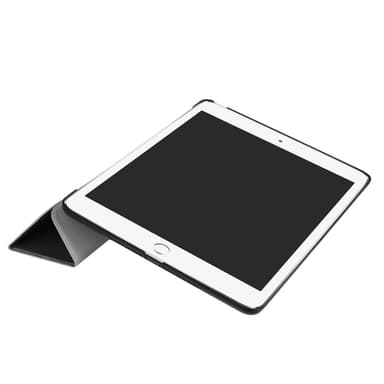 iPadille 9,7 tuuman (2017) kolminkertainen jalusta tablettikotelo - musta