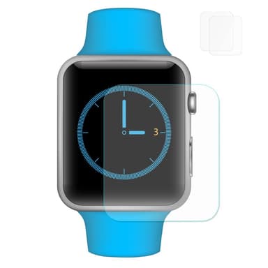 2 kpl HAT PRINCE Apple Watch Series 3/2/1 38mm karkaistu lasi 0.2mm