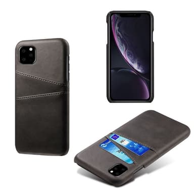 iPhone 11 kaksinkertaiset korttipaikat PU-nahkapäällysteinen PC-kotelo
