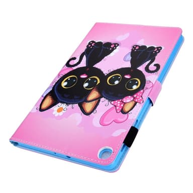 Samsung Galaxy Tab A9 Flip Stand Case PU Leather Pattern Tablet Cover