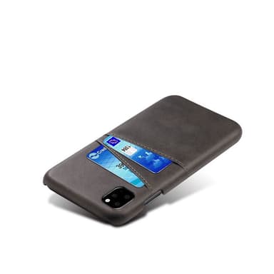 iPhone 11 kaksinkertaiset korttipaikat PU-nahkapäällysteinen PC-kotelo