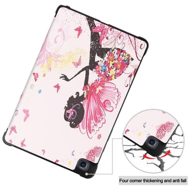 Kolminkertainen telinekotelo Samsung Galaxy Tab A7 10.4"" - Tyttö
