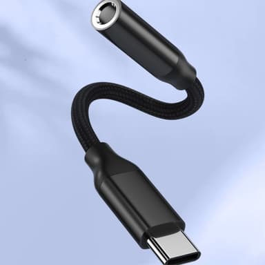 esim. iPhone 15 USB-C uros 3,5 mm naaras AUX-kuulokeadapteri