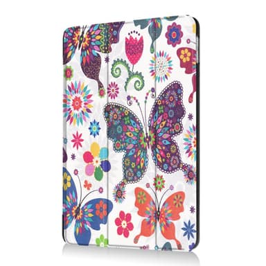 iPad 9.7 (2018)/9.7 (2017) Kolminkertainen telinekotelo - Perhoset