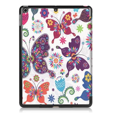 iPad 9.7 (2018)/9.7 (2017) Kolminkertainen telinekotelo - Perhoset