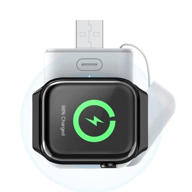Langaton laturi Powerbank Apple Watch Series 7/6/5/4/3/2/1