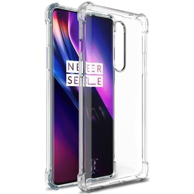IMAK pehmeä TPU-kansi näytönsuojalla OnePlus 8 - läpinäkyvä