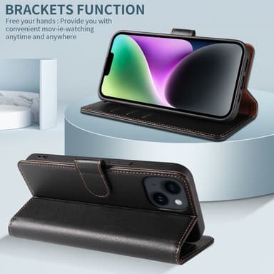 Tyylikäs retrotyylinen suojakuori iPhone 15