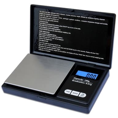 100g/0.01g LCD-näyttö Digitaalinen koruvaaka Digitaalinen milligramman asteikko
