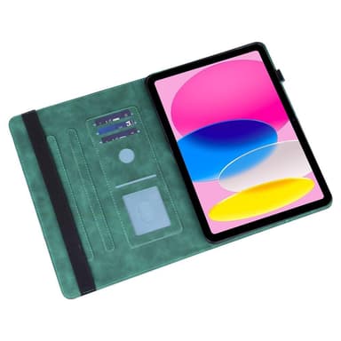 iPadille 10.9 (2022) Tablettikotelon kansi Kukkamainatus -