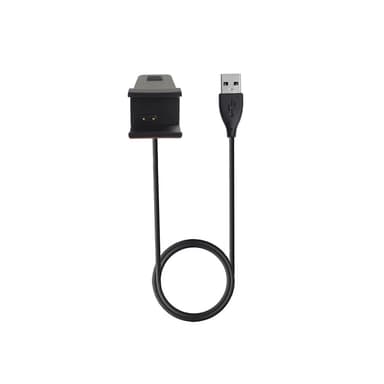 30cm korvaava USB-latauskaapeli Fitbit Alta - musta