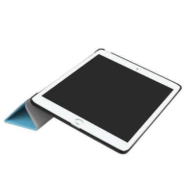 iPad 9.7 (2018)/9.7 (2017) Kolminkertainen kotelo - Vaaleansininen