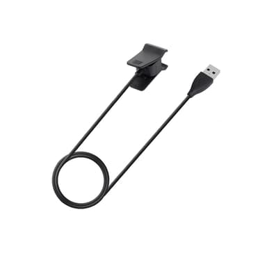 30cm korvaava USB-latauskaapeli Fitbit Alta - musta