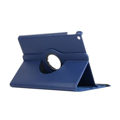 Apple iPad 10.2 2021/2020/2019 Litchi tekstuurikuori - Tummansininen