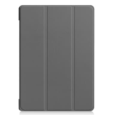 Kolminkertainen jalustan kansi Lenovo Tab E10 - harmaa