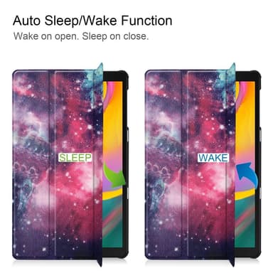 Samsung Galaxy Tab A 10.1 (2019) SM-T515 Suojakotelo Galaxy-kuvio