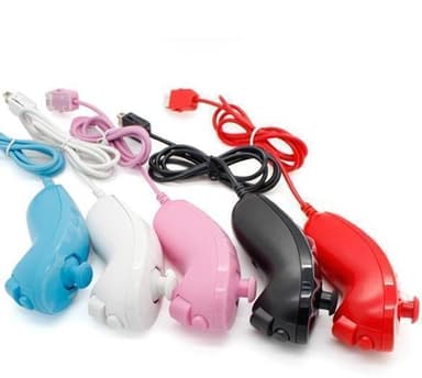 Yhteensopiva Wii & Wii U Controller Set Motion Plus Bulk Pinkin kanssa