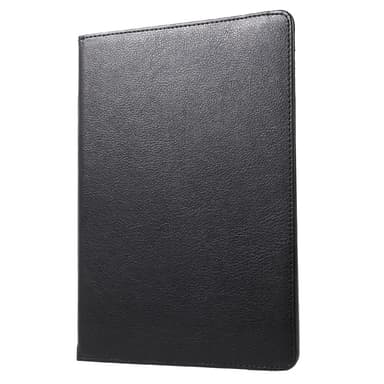 iPad Air 10.5 (2019)/Pro 10.5 (2017) 360-pyörivä kotelo Litchi Grain - Musta