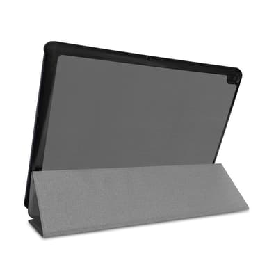 Kolminkertainen jalustan kansi Lenovo Tab E10 - harmaa