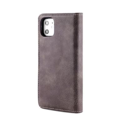 DG.MING iPhone 11 Tyylikäs Lompakkokotelo - Kahvi