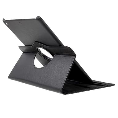 iPad Air 10.5 (2019)/Pro 10.5 (2017) 360-pyörivä kotelo Litchi Grain - Musta