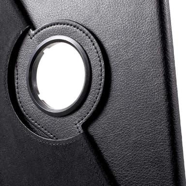 iPad Air 10.5 (2019)/Pro 10.5 (2017) 360-pyörivä kotelo Litchi Grain - Musta