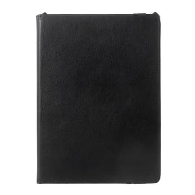 360 asteen pyörivä kotelo iPad 9.7 (2018)/9.7 (2017) /Air 2/Air - musta