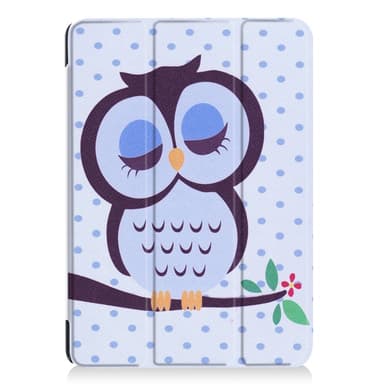 iPad 9.7 (2018)/9.7 (2017) Kolminkertainen telinekotelo - Napping Owl