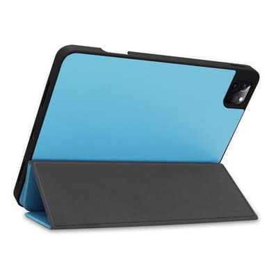 iPad Pro 11 2021 kolminkertainen jalustan tabletin suojakotelo - SkyBlue