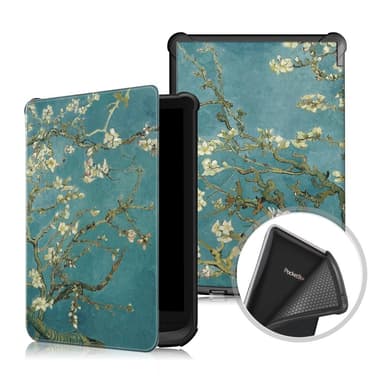 Kotelo PocketBook lukutabletille - Useita eri malleja - Kukka