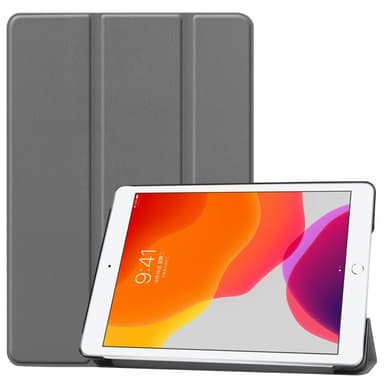 Apple iPad 10.2 2021/2020/2019 Kolminkertainen jalusta tablettikotelo - Harmaa