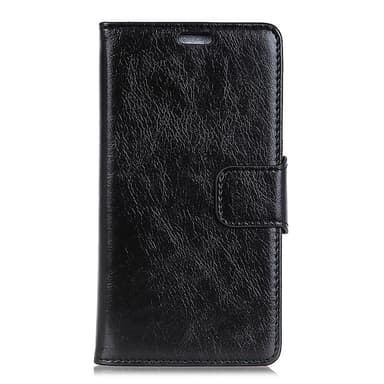 Nappa Texture Lompakkokotelo Samsung Galaxy Xcover 4s/4 - Musta