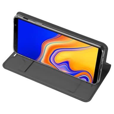 DUX DUCIS Skin Pro -sarja Samsung Galaxy J4+ - Tummanharmaa