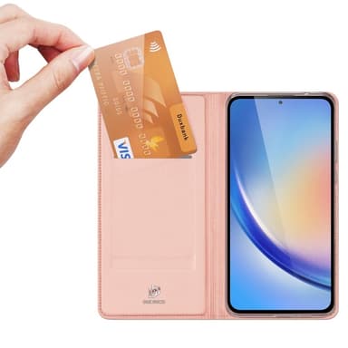 DUX DUCIS -sarjan kotelo korttipaikalla Samsung Galaxy A35