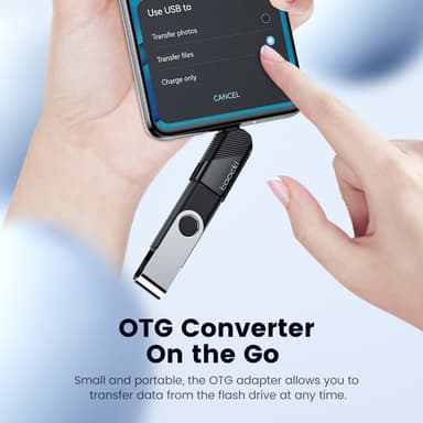 TOOCKI USB-C Uros USB 3.0 Naarasmuunnin 5Gbps datasovitin