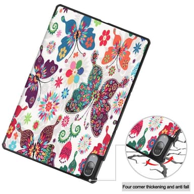 Kolminkertainen jalustan kansi Lenovo Tab P11 Pro TB-J706F - Butterfly