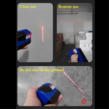 Point Line Cross Laser Spirit Level -monitoimilasertaso