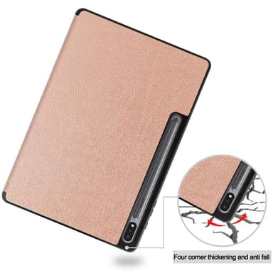 Kolminkertainen teline älykotelo Samsung Galaxy Tab S7 Plus / S8 Plus