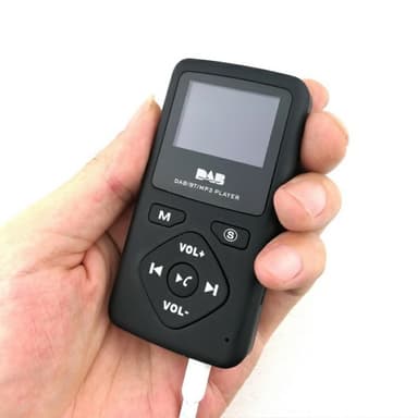 DAB Bluetooth Digital MP3-soitin Tuki FM-radion TF-kortti