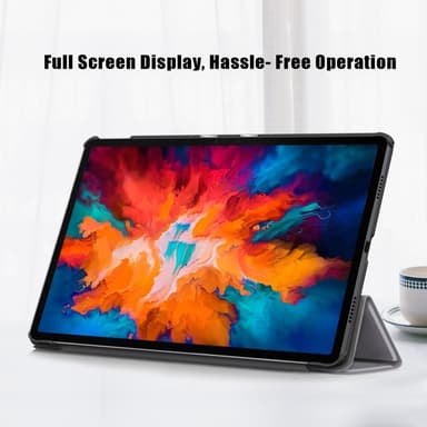 Kolminkertainen jalustan kansi Lenovo Tab P11 Pro TB-J706F - Harmaa